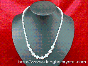 芙蓉晶項(xiàng)鏈 s0020 江蘇連云港市東海龍宮水晶公司精美珠寶首飾展示